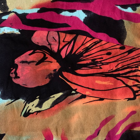 São Paulo Size 6 Sleeveless Multicolor Tie-Waist Sheath Dress - Picture 10 of 12